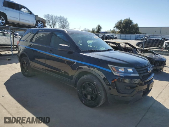 2017 Ford Police Interceptor Utility с VIN 1FM5K8AT5HGD25829, выставлен на аукционе Copart как лот 48434775 с пробегом 97 005 миль миль и Чистый • Clean title. История ставок и продаж доступна на DreamBid. Изображение 4.