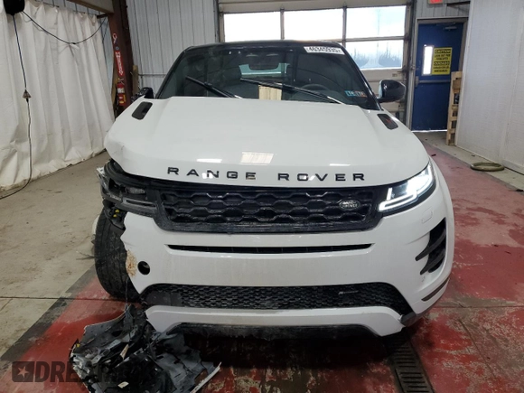 2022 Land Rover Range Rover Evoque R-Dynamic S with VIN SALZT2FX9NH172124, listed as a Copart auction lot 46345935 with 33,447 mi miles and Salvage Title. Bid and sale history available at carsss.com. Image 5.