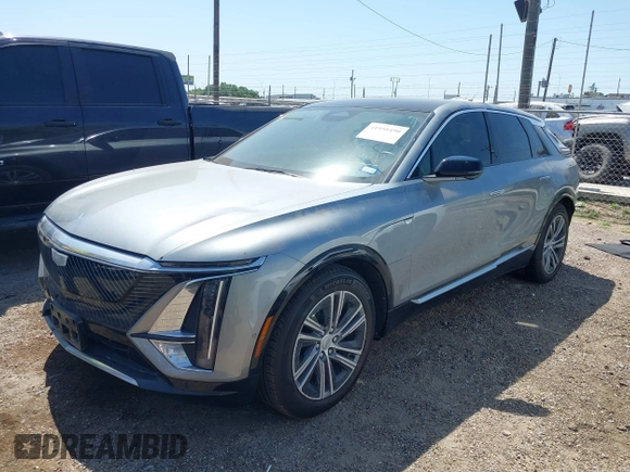 2024 Cadillac LYRIQ Luxury z VIN 1GYKPRRK7RZ122838, wystawiony jako IAAI lot #41958490 z przebiegiem Nie podano mil oraz . Historia ofert i sprzedaży dostępna na DreamBid. Obrazek 2.