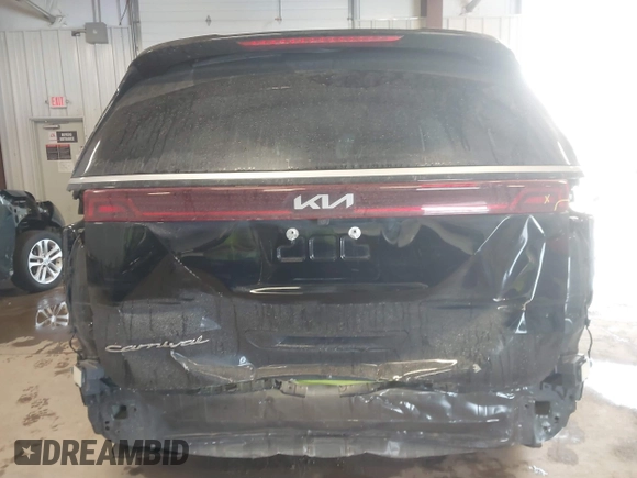 2022 Kia Carnival LXS with VIN KNDNB4H36N6133470, listed as a IAAI auction lot 41581467 with 46,771 mi miles. Bid and sale history available at carsss.com. Image 6.
