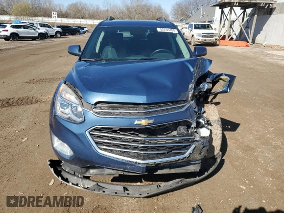 2017 Chevrolet Equinox LT with VIN 2GNFLFE30H6120964, listed as a Copart auction lot 52236405 with 76,664 mi miles and Clean Title. Bid and sale history available at carsss.com. Image 5.