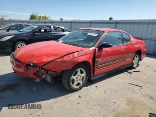 2004 Chevrolet Monte Carlo SS Supercharged z VIN 2G1WZ121449386860, wystawiony jako Copart lot #57634705 z przebiegiem 143 388 mil mil oraz Szkoda całkowita • Salvage title. Historia ofert i sprzedaży dostępna na DreamBid. Obrazek 1.