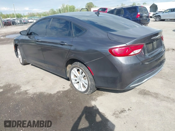 2016 Chrysler 200 Limited with VIN 1C3CCCAB4GN144108, listed as a IAAI auction lot 42052794 with 114,398 mi miles. Bid and sale history available at carsss.com. Image 3.