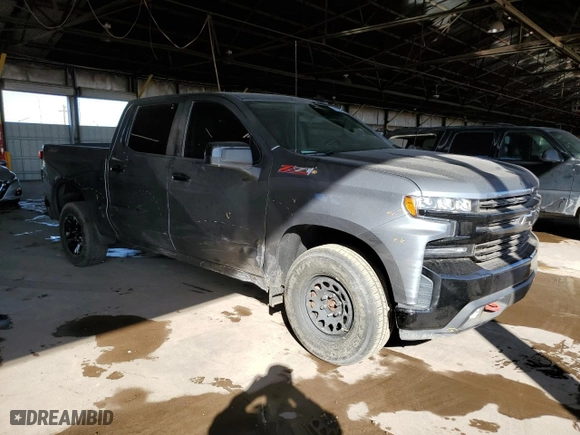 2019 Chevrolet Silverado 1500 LT Trail Boss with VIN 1GCPYFED4KZ273172, listed as a Copart auction lot 44144465 with 105,124 mi miles and Salvage Title. Bid and sale history available at carsss.com. Image 4.