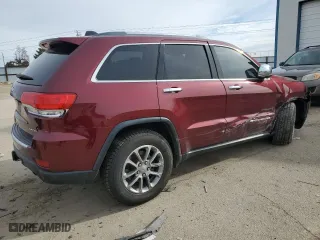 2016 Jeep Grand Cherokee Limited 75th Anniversary with VIN 1C4RJFBG0GC381956, listed as a Copart auction lot 43836275 with 98,504 mi miles and Salvage Title. Bid and sale history available at carsss.com. Image 3.