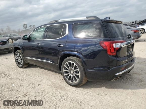 2021 GMC Acadia Denali with VIN 1GKKNPLS9MZ207900, listed as a Copart auction lot 44446035 with 13,846 mi miles and Salvage Title. Bid and sale history available at carsss.com. Image 2.