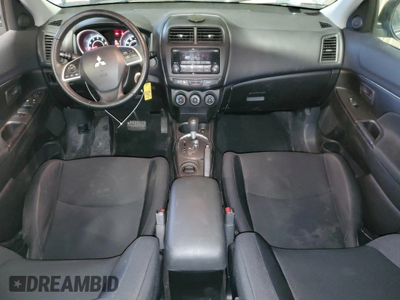 2015 Mitsubishi Outlander Sport ES with VIN 4A4AP3AU4FE001191, listed as a Copart auction lot 88048565 with 90,577 mi miles and Salvage Title. Bid and sale history available at carsss.com. Image 8.
