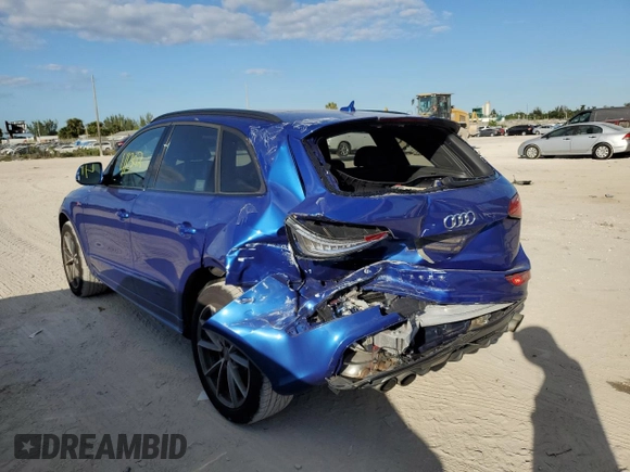 2016 Audi SQ5 Premium Plus with VIN WA1CCAFP8GA019540, listed as a Copart auction lot 61051452 with 41,302 mi miles. Bid and sale history available at carsss.com. Image 3.