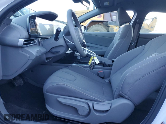 2024 Hyundai Elantra SEL with VIN KMHLM4DGXRU815811, listed as a Copart auction lot 82855944 with 4,025 mi miles and Salvage Title. Bid and sale history available at carsss.com. Image 7.