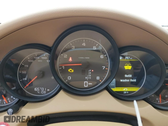 2012 Porsche Cayenne with VIN WP1AA2A21CLA06582, listed as a Copart auction lot 52546435 with 165,731 mi miles and Clean title. Bid and sale history available at DreamBid. Image 9.