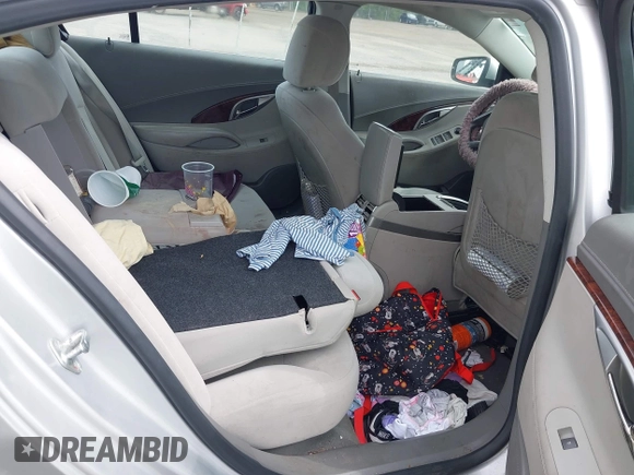 2010 Buick LaCrosse CX with VIN 1G4GB5EG5AF318928, listed as a IAAI auction lot 42127432 with Not Provided miles and . Bid and sale history available at DreamBid. Image 8.