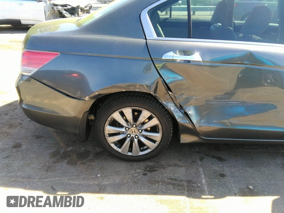 2011 Honda Accord EX-L with VIN 1HGCP3F84BA026543, listed as a IAAI auction lot 41932346 with 310,874 mi miles and . Bid and sale history available at DreamBid. Image 6.