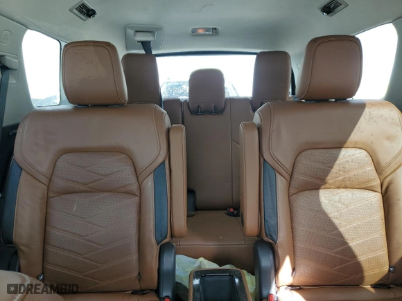 2022 Nissan Pathfinder Platinum with VIN 5N1DR3DK7NC211119, listed as a Copart auction lot 48233615 with 30,638 mi miles and Salvage Title. Bid and sale history available at carsss.com. Image 10.