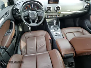 2019 Audi A3 Sedan Premium with VIN WAUAUGFF8KA107322, listed as a Copart auction lot 38148864 with 34,580 mi miles. Bid and sale history available at carsss.com. Image 8.