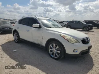 2010 Infiniti EX Journey with VIN JN1AJ0HP4AM701608, listed as a Copart auction lot 77408164 with 132,672 mi miles and Salvage Title. Bid and sale history available at DreamBid. Image 4.