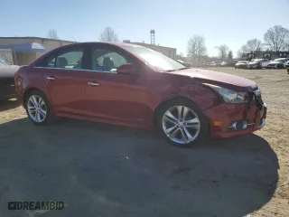 2012 Chevrolet Cruze LTZ with VIN 1G1PH5SC2C7364565, listed as a Copart auction lot 49767895 with 127,513 mi miles and Salvage Title. Bid and sale history available at carsss.com. Image 4.