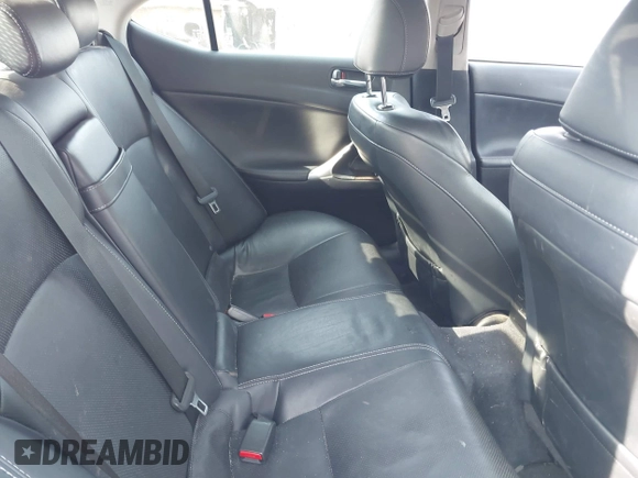 2013 Lexus IS 250 with VIN JTHCF5C28D5063750, listed as a IAAI auction lot 42464900 with 154,835 mi miles and . Bid and sale history available at DreamBid. Image 8.
