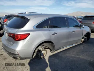 2017 Acura MDX with VIN 5FRYD4H30HB000993, listed as a Copart auction lot 52889405 with 31,172 mi miles and Salvage Title. Bid and sale history available at carsss.com. Image 3.