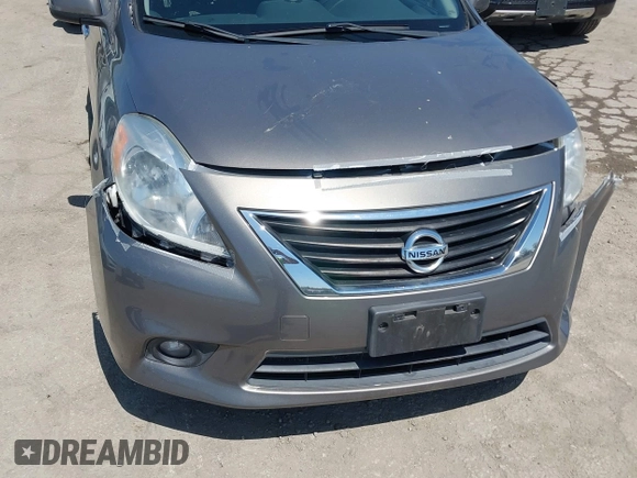 2012 Nissan Versa SV with VIN 3N1CN7AP4CL835712, listed as a IAAI auction lot 41993116 with 125,735 mi miles and . Bid and sale history available at DreamBid. Image 12.