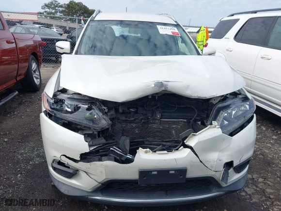 2016 Nissan Rogue S with VIN KNMAT2MV6GP699519, listed as a IAAI auction lot 41453258 with 166,581 mi miles. Bid and sale history available at carsss.com. Image 11.
