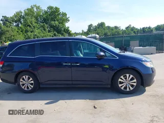 2014 Honda Odyssey EX-L with VIN 5FNRL5H68EB082413, listed as a IAAI auction lot 42860298 with 176,874 mi miles and . Bid and sale history available at DreamBid. Image 13.