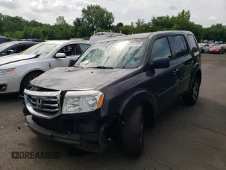 2012 Honda Pilot LX with VIN 5FNYF4H28CB006021, listed as a Copart auction lot 60757835 with Not provided miles and Salvage title. Bid and sale history available at DreamBid. Image 1.