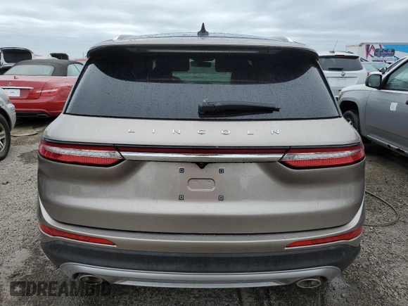 2021 Lincoln Corsair Reserve with VIN 5LMCJ2C94MUL17707, listed as a Copart auction lot 73921714 with 0 mi miles and Non Repairable. Bid and sale history available at carsss.com. Image 6.
