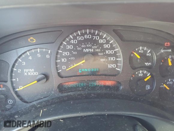 2004 Chevrolet Suburban LT with VIN 3GNEC16ZX4G329869, listed as a Copart auction lot 75017474 with 129,922 mi miles and Salvage Title. Bid and sale history available at carsss.com. Image 9.