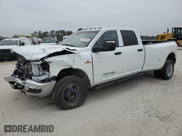 2024 Ram 3500 Tradesman with VIN 3C63RRGL9RG128759, listed as a Copart auction lot 44961265 with 14,475 mi miles and Salvage Title. Bid and sale history available at carsss.com. Image 1.