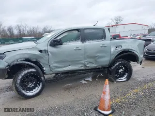 2021 Ford Ranger XL with VIN 1FTER4FH8MLD28724, listed as a IAAI auction lot 41736352 with 37,860 mi miles. Bid and sale history available at carsss.com. Image 6.