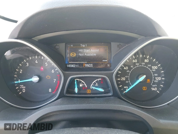 2017 Ford Escape SE with VIN 1FMCU0GDXHUB56573, listed as a IAAI auction lot 41694558 with 145,902 mi miles. Bid and sale history available at carsss.com. Image 7.
