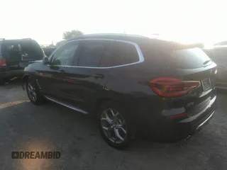 2020 BMW X3 xDrive30i with VIN 5UXTY5C09L9D66653, listed as a IAAI auction lot 40030845 with 38,965 mi miles and . Bid and sale history available at DreamBid. Image 3.