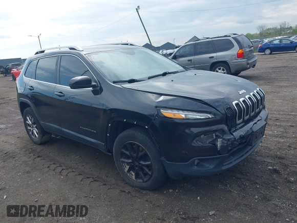 2014 Jeep Cherokee Latitude with VIN 1C4PJMCS0EW208092, listed as a IAAI auction lot 42174675 with 202,871 mi miles and . Bid and sale history available at carsss.com. Image 1.