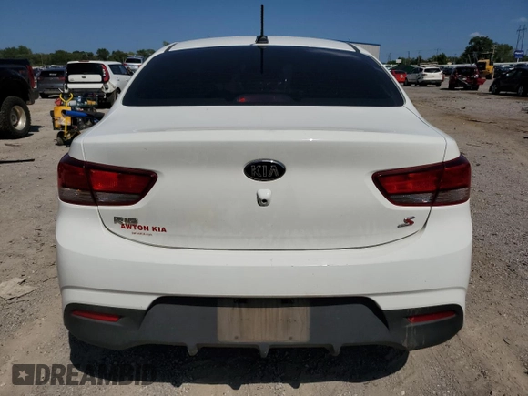 2020 Kia Rio LX with VIN 3KPA24AD7LE331063, listed as a Copart auction lot 67454344 with 142,596 mi miles and Salvage Title. Bid and sale history available at carsss.com. Image 6.
