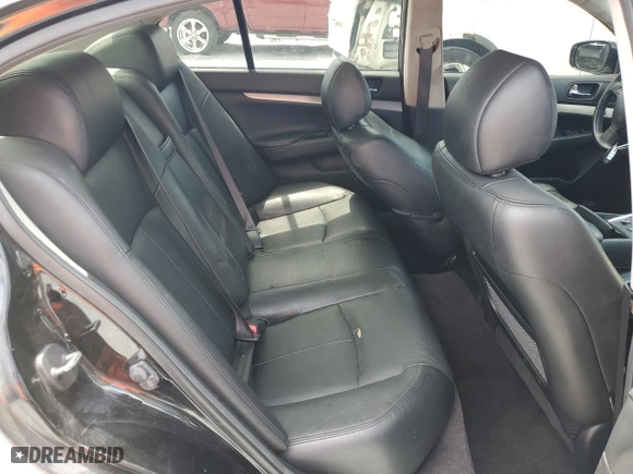 2013 Infiniti G37 Sedan Journey with VIN JN1CV6AP0DM713754, listed as a Copart auction lot 54135185 with 126,986 mi miles and Salvage Title. Bid and sale history available at carsss.com. Image 10.