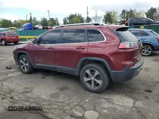 2019 Jeep Cherokee Limited z VIN 1C4PJMDX2KD351644, wystawiony jako Copart lot #55342865 z przebiegiem 65 570 mil mil oraz Szkoda całkowita • Salvage title. Historia ofert i sprzedaży dostępna na DreamBid. Obrazek 2.