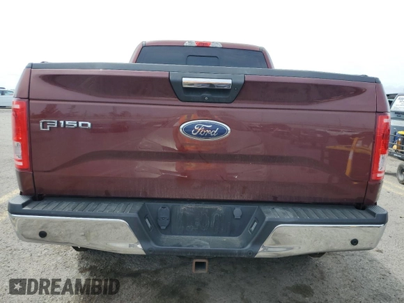 2016 Ford F-150 XLT with VIN 1FTEX1EP7GFC46662, listed as a Copart auction lot 54408895 with 141,111 mi miles and Salvage Title. Bid and sale history available at carsss.com. Image 6.