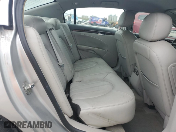 2008 Buick Lucerne CXL with VIN 1G4HD57298U165119, listed as a Copart auction lot 53939305 with 114,600 mi miles and Salvage Title. Bid and sale history available at DreamBid. Image 10.