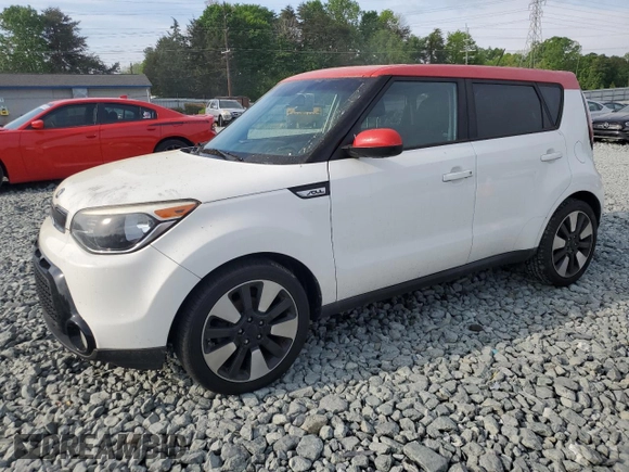 2016 Kia Soul + with VIN KNDJP3A53G7320989, listed as a Copart auction lot 54630855 with 130,438 mi miles and Clean Title. Bid and sale history available at carsss.com. Image 1.