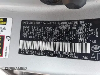 2010 Toyota Corolla with VIN 2T1BU4EE4AC290520, listed as a IAAI auction lot 42487240 with 150,287 mi miles and . Bid and sale history available at DreamBid. Image 9.