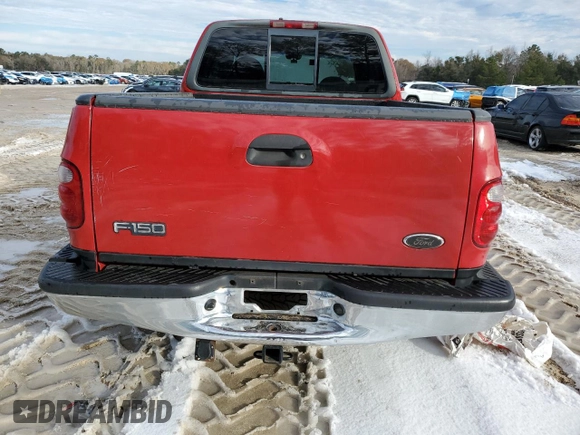 2001 Ford F-150 XL with VIN 1FTRX07W31KE64015, listed as a Copart auction lot 89297905 with 198,881 mi miles and Salvage Title. Bid and sale history available at carsss.com. Image 6.
