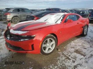 2023 Chevrolet Camaro 1LS z VIN 1G1FB1RX2P0158823, wystawiony jako Copart lot #87689775 z przebiegiem 14 678 mil mil oraz Szkoda całkowita • Salvage title. Historia ofert i sprzedaży dostępna na DreamBid. Obrazek 1.