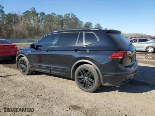 2022 Volkswagen Tiguan SE R-Line Black with VIN 3VVCB7AX1NM001398, listed as a Copart auction lot 47394905 with 48,121 mi miles and Salvage Title. Bid and sale history available at carsss.com. Image 2.