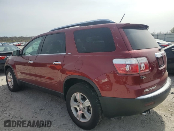 2009 GMC Acadia SLT1 with VIN 1GKER23D99J218004, listed as a Copart auction lot 51415035 with 130,449 mi miles and Salvage Title. Bid and sale history available at carsss.com. Image 2.
