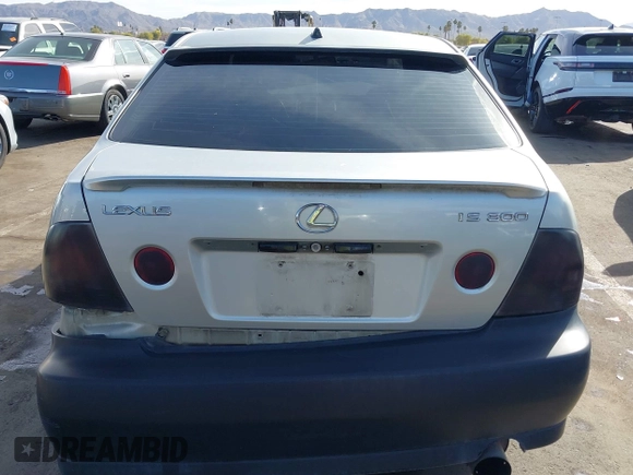 2003 Lexus IS 300/350 with VIN JTHBD192130080676, listed as a IAAI auction lot 41411701 with 332,862 mi miles and . Bid and sale history available at DreamBid. Image 16.