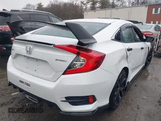 2019 Honda Civic Sport with VIN 2HGFC2F80KH605100, listed as a IAAI auction lot 41825640 with 82,363 mi miles and . Bid and sale history available at DreamBid. Image 4.