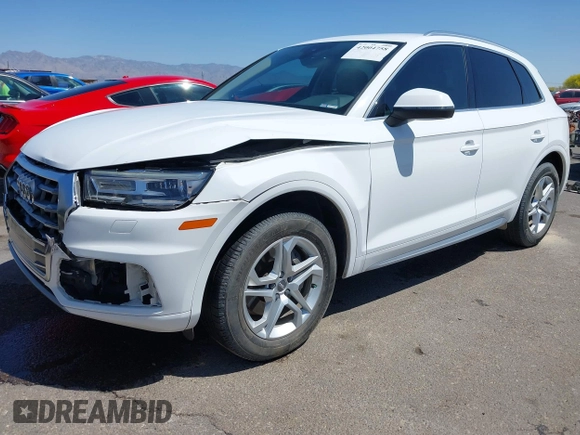 2019 Audi Q5 Premium with VIN WA1ANAFY3K2022536, listed as a IAAI auction lot 42004758 with 111,708 mi miles and . Bid and sale history available at DreamBid. Image 18.