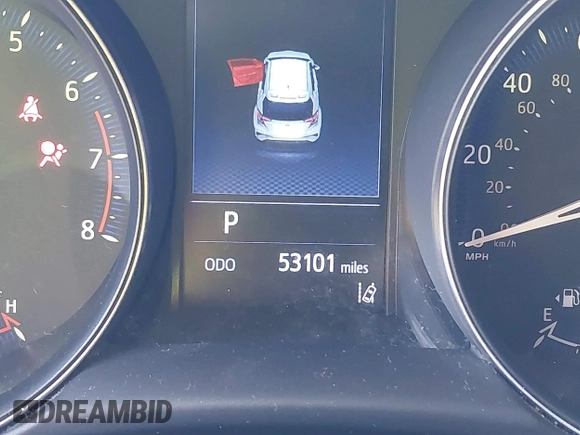 2019 Toyota C-HR XLE with VIN JTNKHMBXXK1019814, listed as a IAAI auction lot 41884485 with 53,101 mi miles. Bid and sale history available at carsss.com. Image 15.