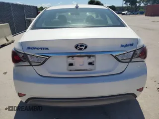 2012 Hyundai Sonata Hybrid z VIN KMHEC4A42CA032867, wystawiony jako Copart lot #61369295 z przebiegiem 151 751 mil mil oraz Czysty tytuł • Clean title. Historia ofert i sprzedaży dostępna na DreamBid. Obrazek 6.