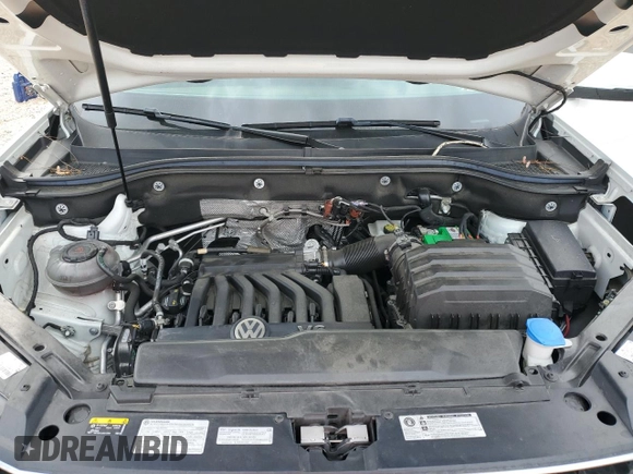2019 Volkswagen Atlas SE with VIN 1V2WR2CAXKC612609, listed as a Copart auction lot 54451635 with 48,548 mi miles and Salvage title. Bid and sale history available at DreamBid. Image 12.